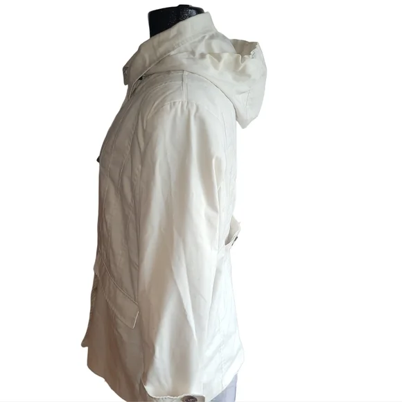 Topaz Light Utility Jacket In White L - Picture 5 of 7